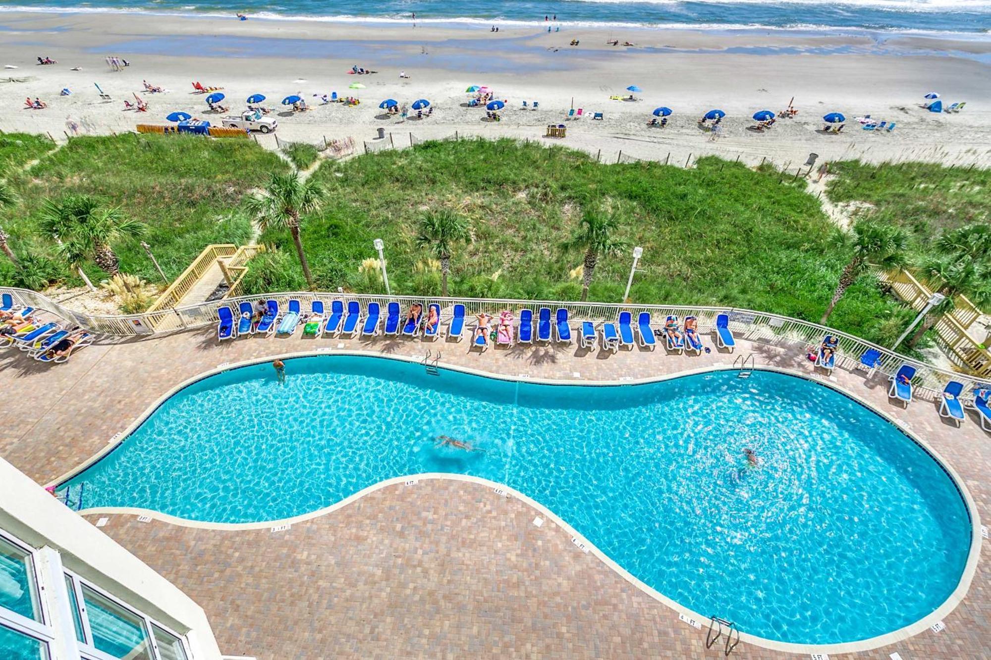 Oceanfront Top Location Modern Resort Lazy River Huge Pool Oasis Myrtle Beach Extérieur photo